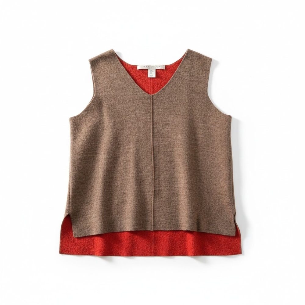 Max Studio Merino Wool Knit Vest | Women’s Large